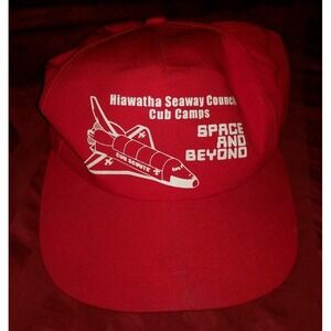 HIAWATHA SEAWAY COUNCIL CUB CAMPS SPACE & BEYOND BSA Boy Scout SCOUTS HAT RARE